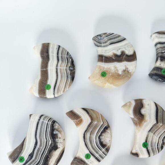 Coffee Calcite Heart Crystal Carving Grounding Crystals - Picture 8 of 10